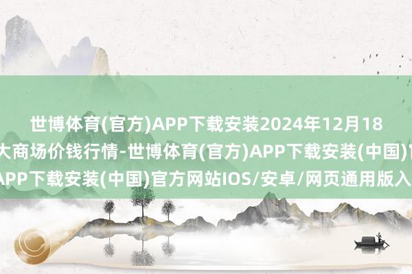 世博体育(官方)APP下载安装2024年12月18日山东临邑县临南蔬菜大商场价钱行情-世博体育(官方)APP下载安装(中国)官方网站IOS/安卓/网页通用版入口